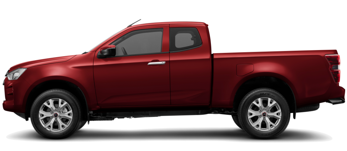 ISUZU_D-Max_SPACE_N60BB_Red Spinel Mica_lato