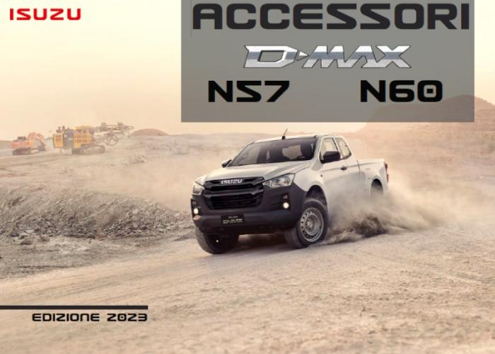 Nuovo catalogo kit accessori ISUZU D-Max LIMITED EDITION.