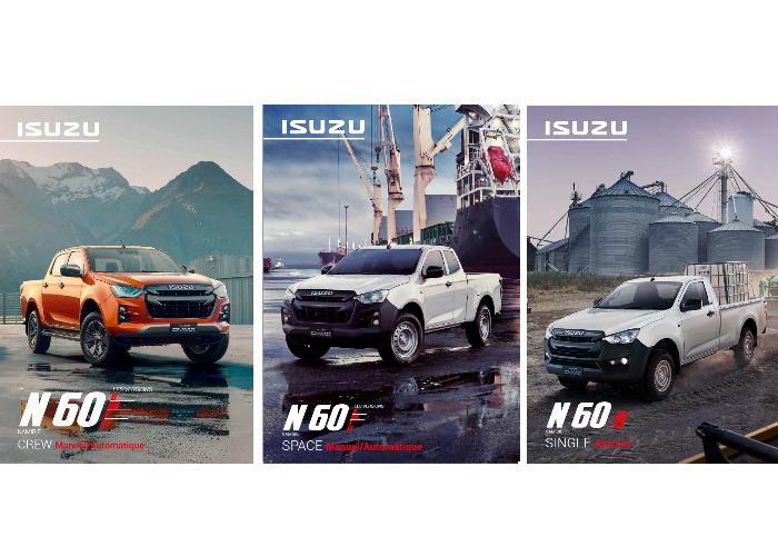 Catalogue Isuzu D-Max CREW, SPACE et SINGLE