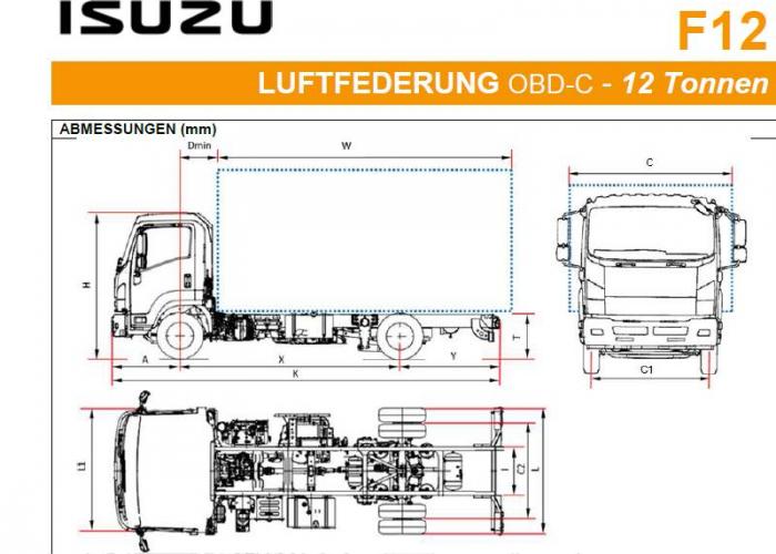 Isuzu F12 Sosp. Air