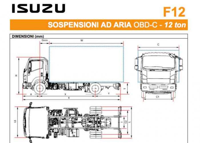 Listino Isuzu F12 Sosp. Air